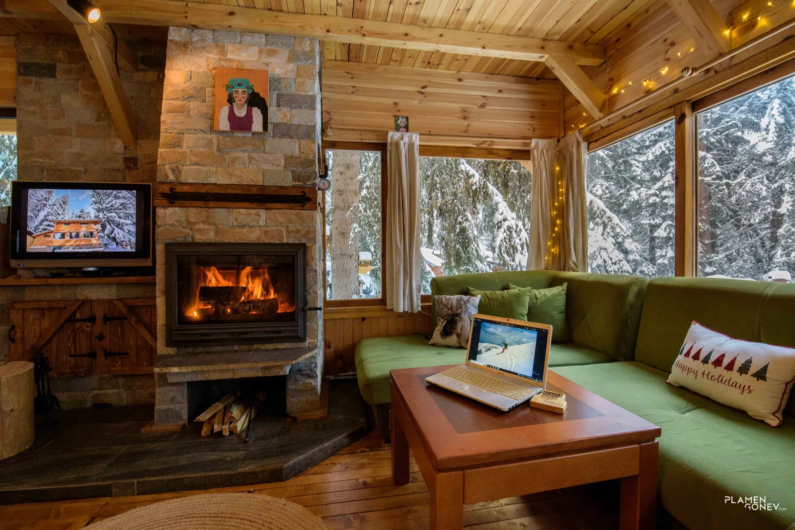 Уют дърво и камък — 1